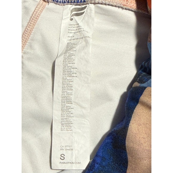 Fabletics Zion Mountain High rise Camo Motion365 Leggings Womens S  Athleisure - Picture 4 of 15